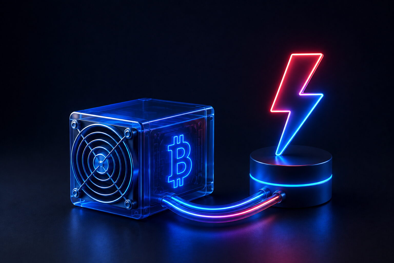 Illustration for the Kurdcoin Academy article: Halal Market 6: Cryptocurrency Mining and Energy Consumption – An Islamic Perspective